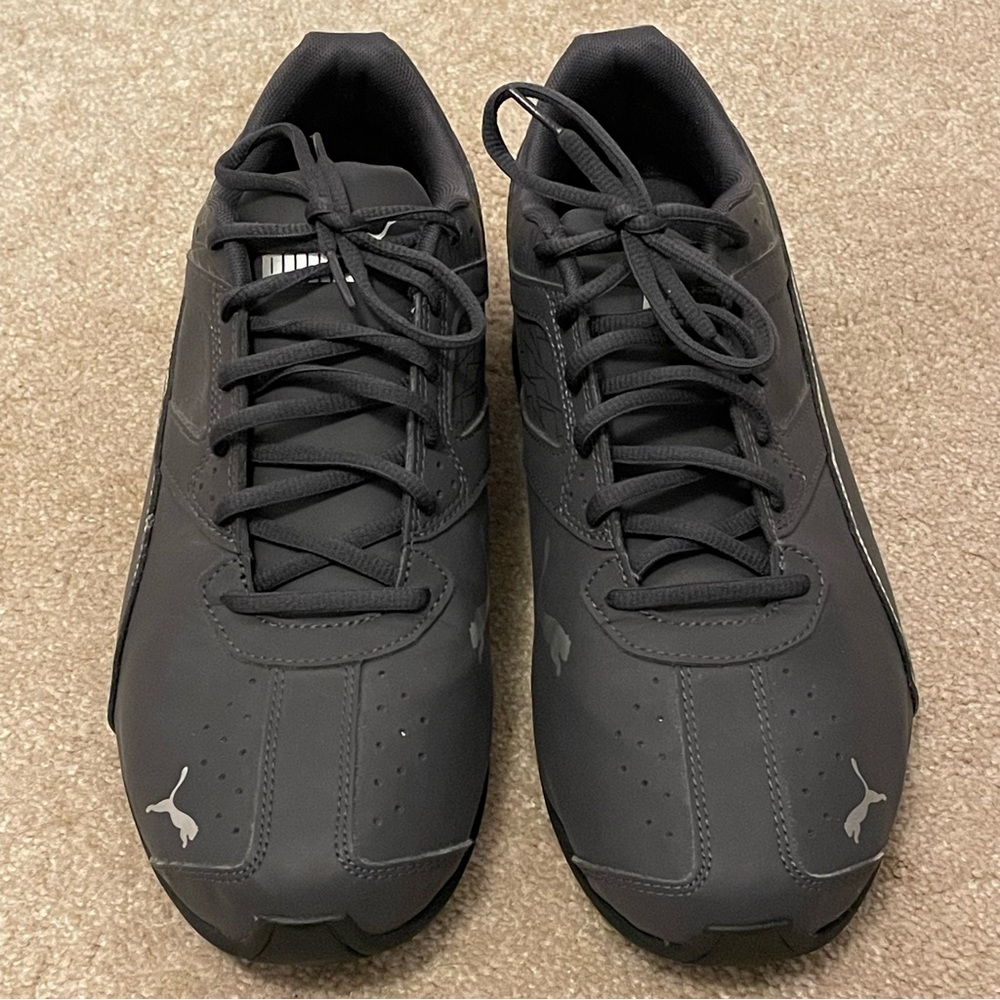 Puma Tazon 6 Fracture FM Charcoal Gray Sneakers Men’s Size 10.5 Athletic Casual